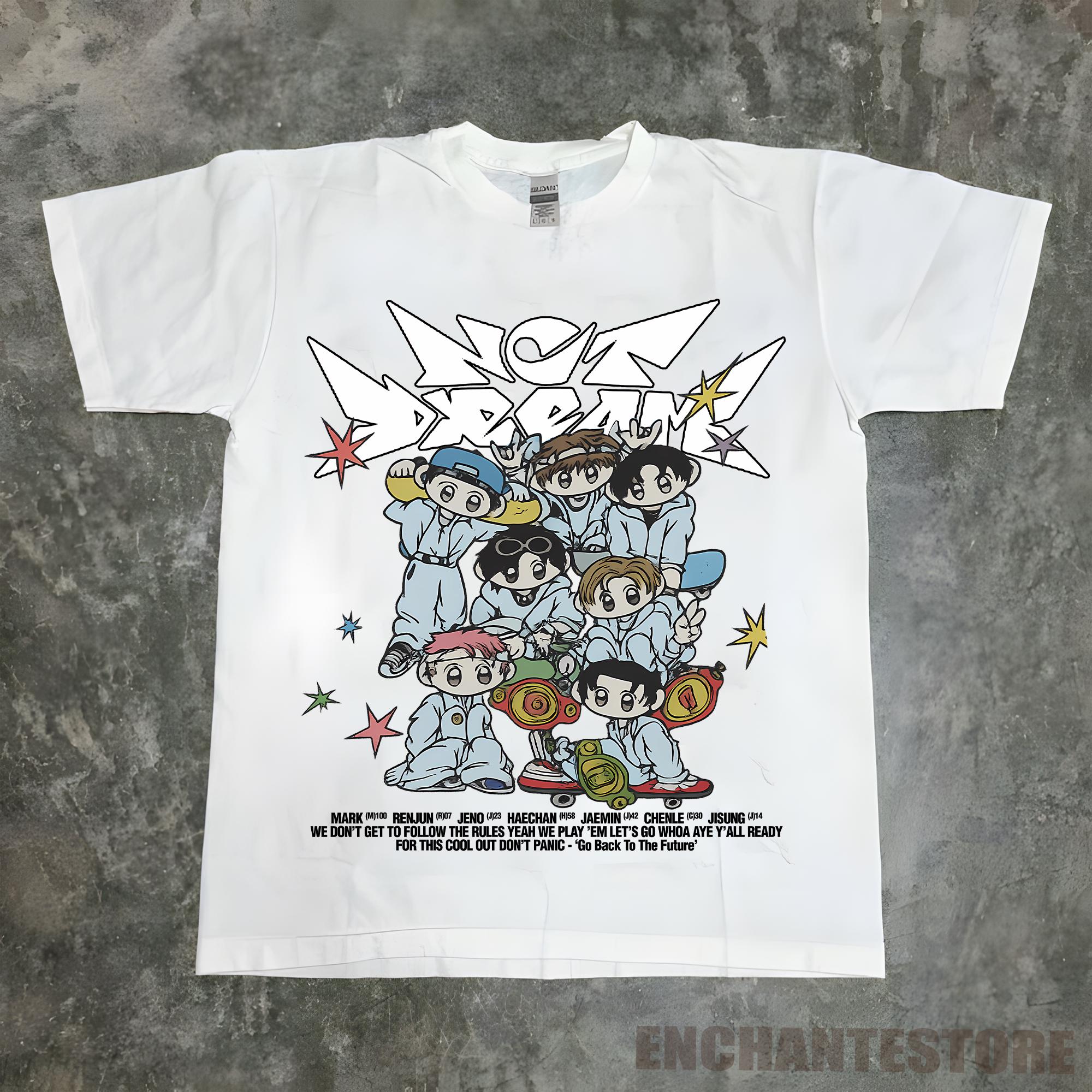 NCT Dream Go Back to the Future Shirt, NCT Dream Tour Shirt, Nct