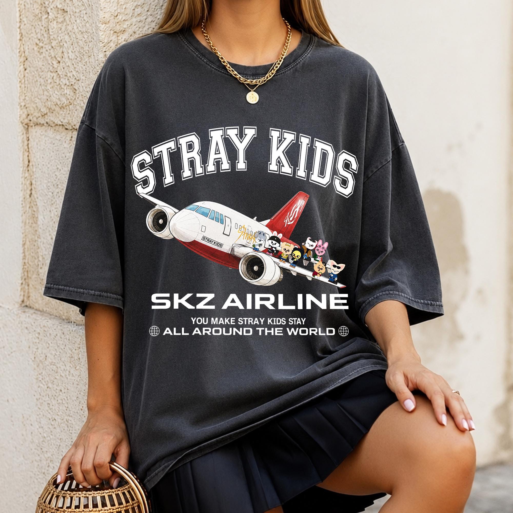 Skzoo Everywhere All Around the World in New York Comfort Color