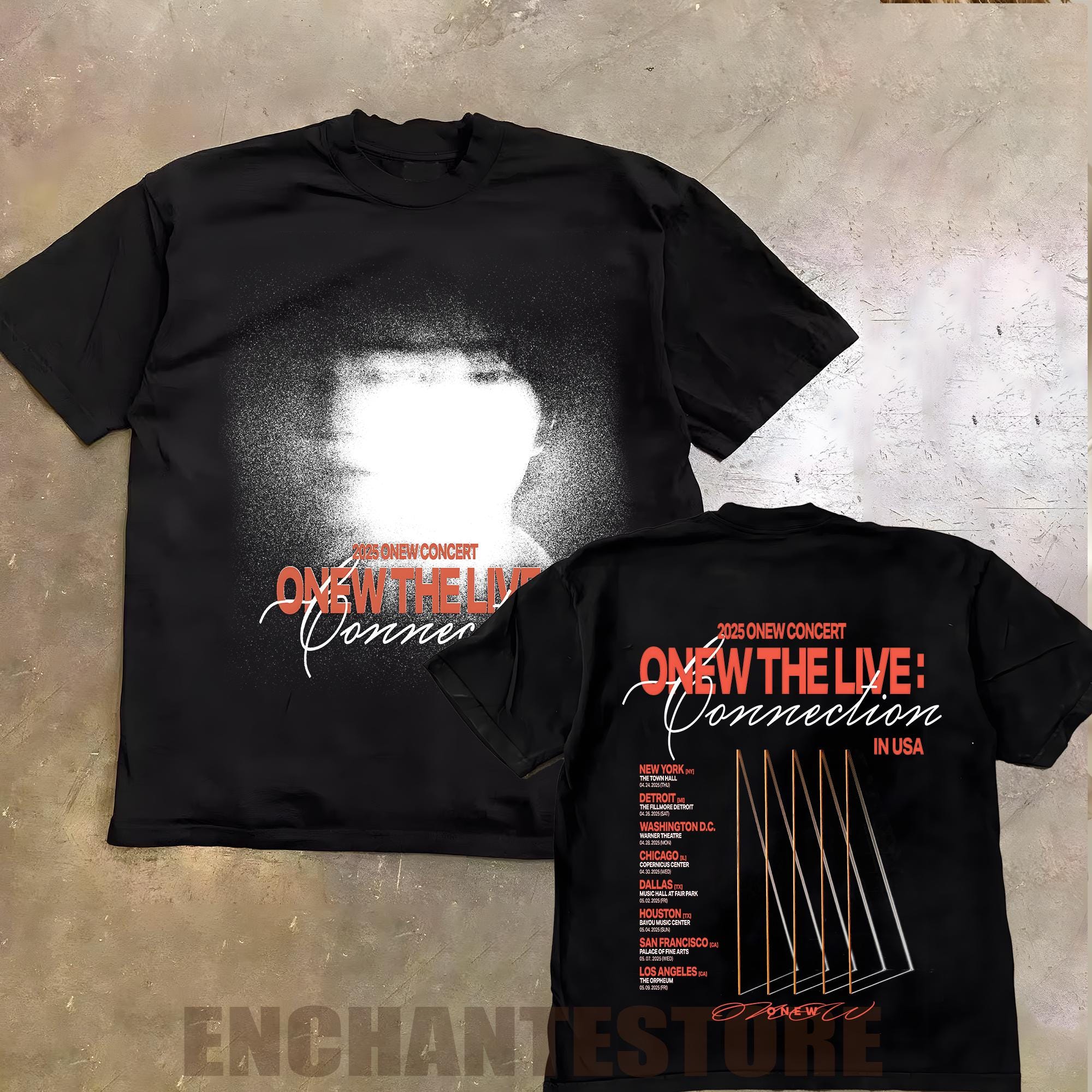 ONEW the Live Connection Sweatshirt, Onew the Live Shirt, Onew