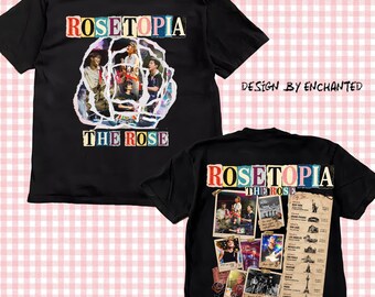 The Rose Rosetopia World Tour 2026 Shirt, The Rose Tour 2026 Sweatshirt, The Rose Rosetopia Hoodie, The Rose Hajoon, Woosung,Dojoon,Taegyeom