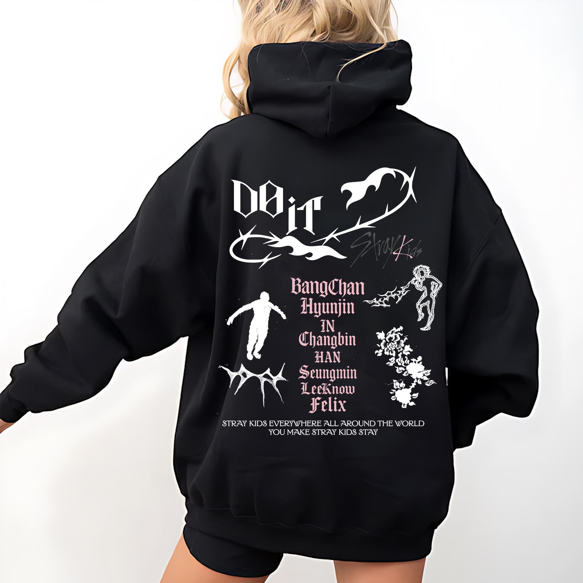 Stray Kids Do IT Zip Hoodie, Stray Kids Zip Hoodie, Stray Kidsdo