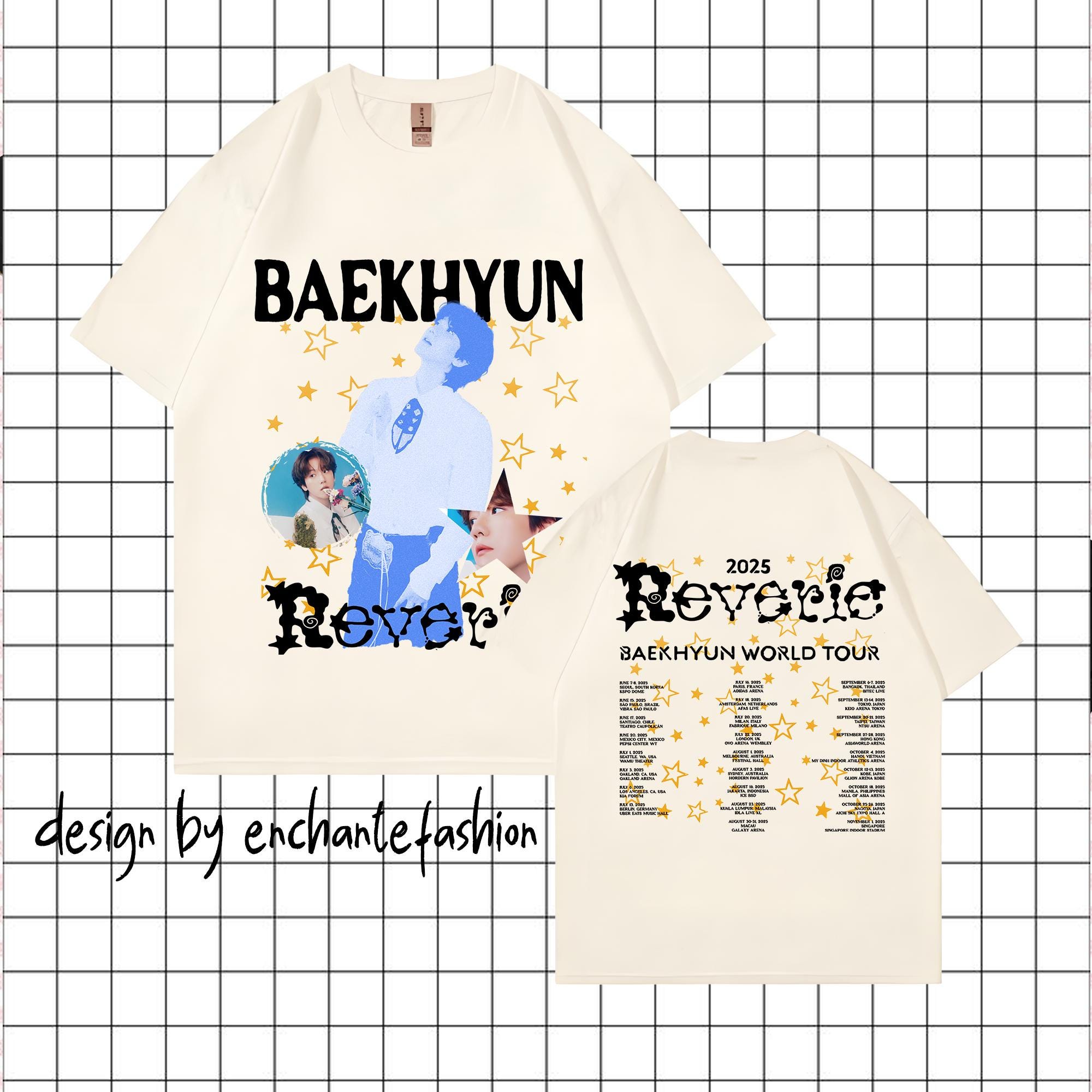 EXOベッキョン2025 BAEKHYUN Reverie ソウルコンTシャツ EXOベッキョン2025 BAEKHYUN Reverie ソウルコンTシャツ - メルカリ
