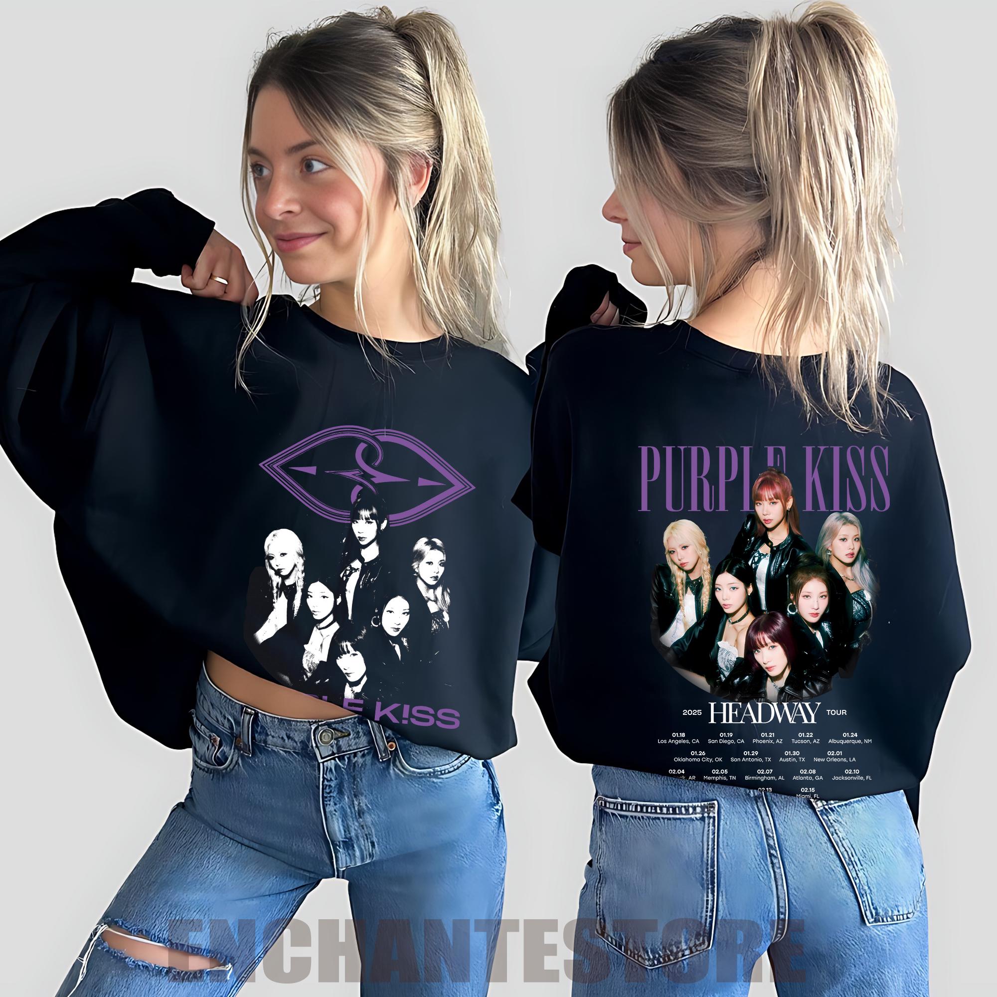 PURPLE KISS HEADWAY MAKESTAR サイン ゴウン PURPLE KISS HEADWAY POB PC Photo Card MUSICART Soundwave