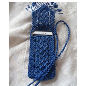 Cell Phone Bag, Phone Pouch, Small Crossbody Bag, Phone Bag, Small Travel Bag, Phone Purse Pattern, Phone Bag Pattern, Crochet Shoulder Bag Type 3