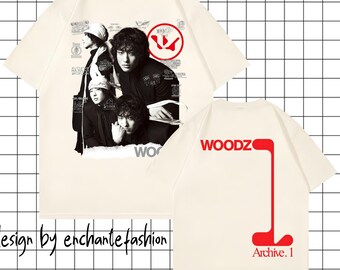 WOODZ Archive 1 Tracklist T-shirt, Woodz Slide Strum Mute Shirt