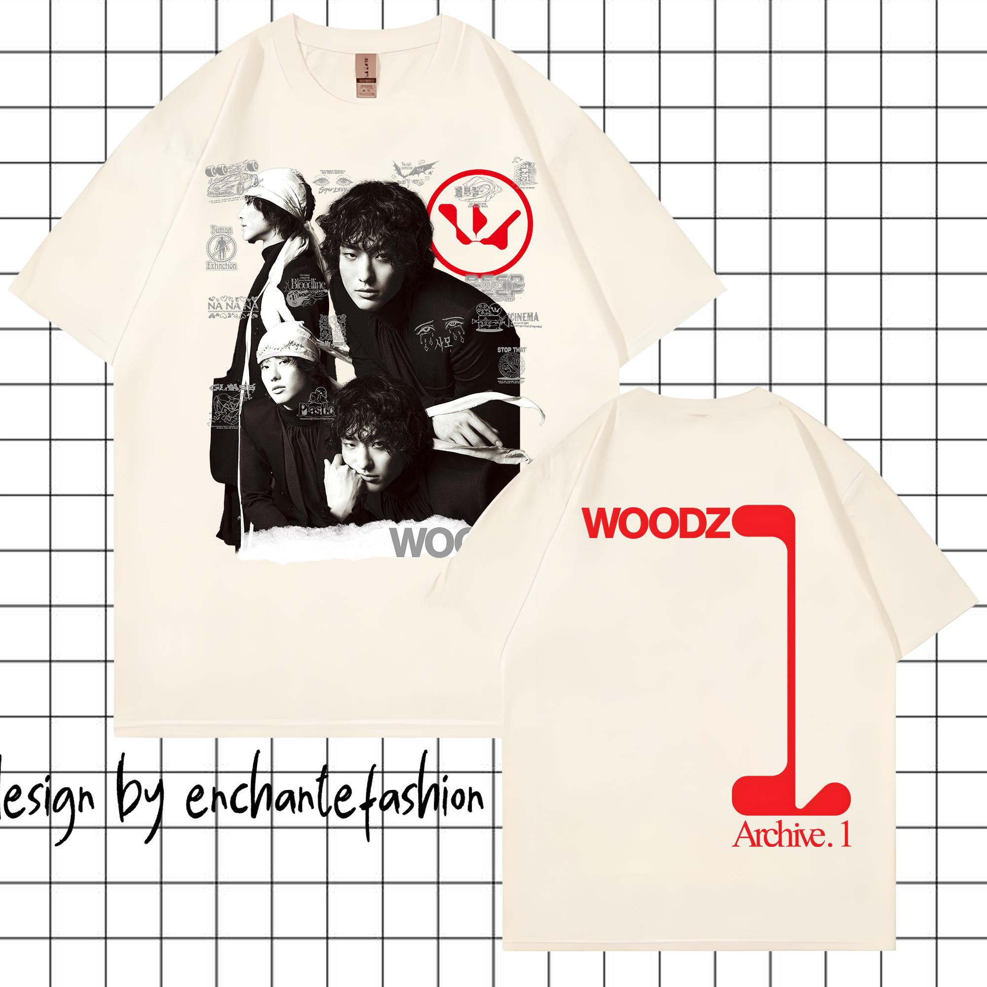 WOODZ Archive 1 Tracklist T-shirt, Woodz Slide Strum Mute Shirt