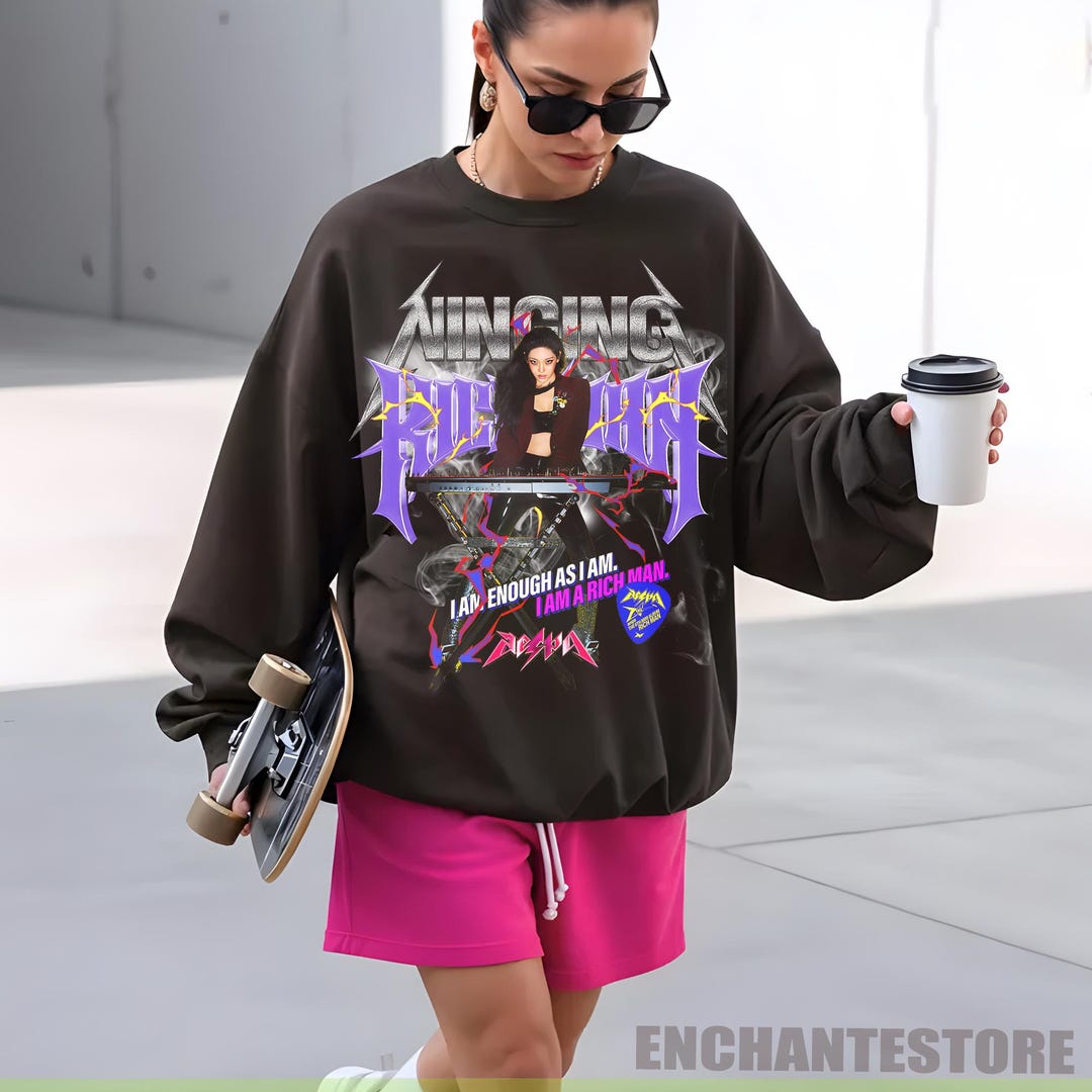 Aespa Ningning Rich Man Sweatshirt, I Am a Rich Man Tshirt, Aespa