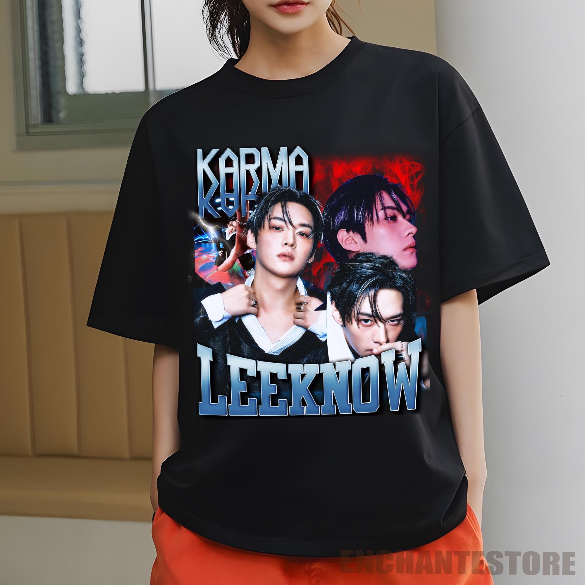 Stray Kids Lee Know Karma Shirt, Stray Kids Karma K-pop T-shirt