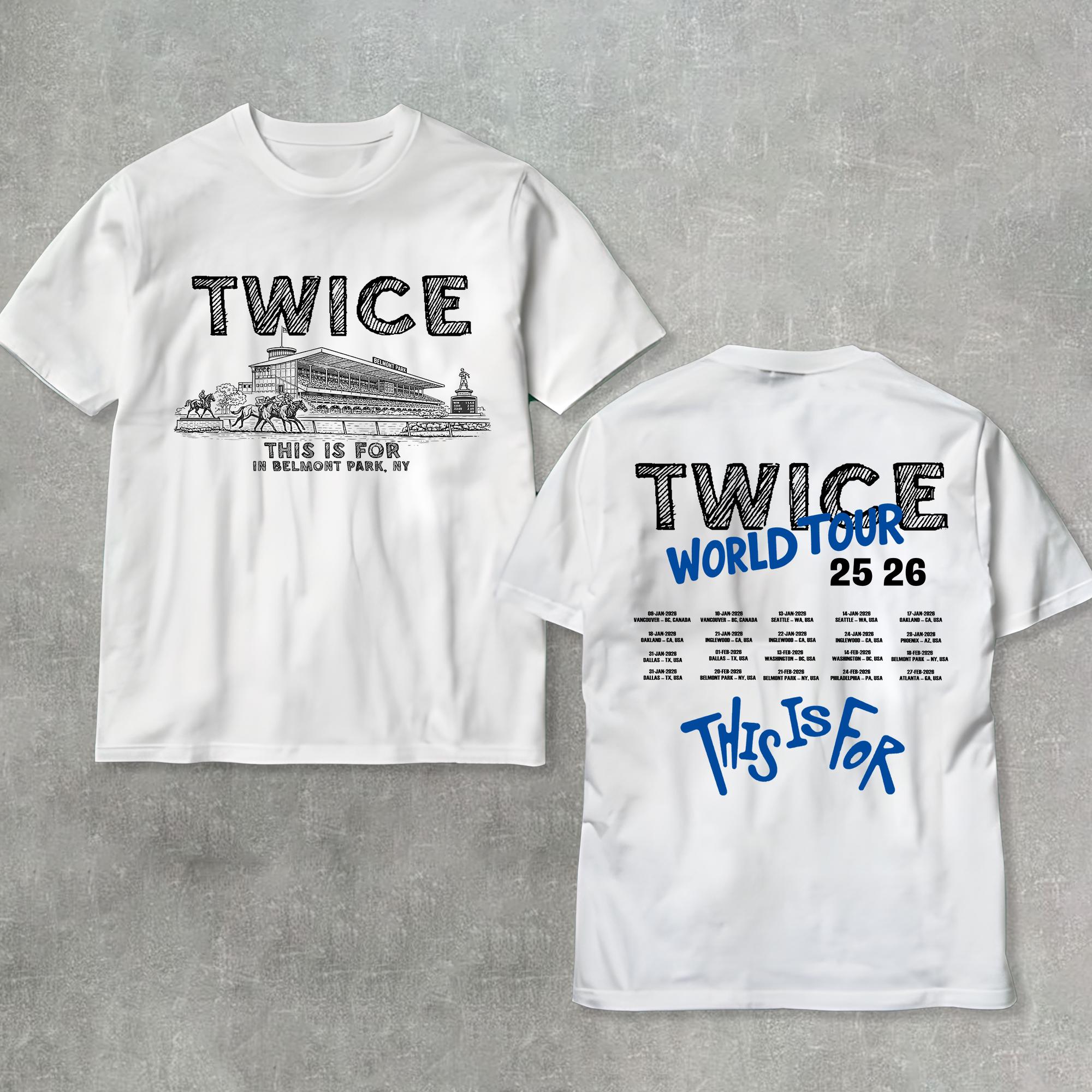 Twice This is for World Tour Part 2 Shirt, Twice World Tour 2026