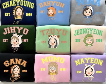 Twice Kpop Members Sweatshirt, Retro Twice TEN: The Story Goes On Shirt, TWICE Special Full Album, Twice 10ve Universe Shirt