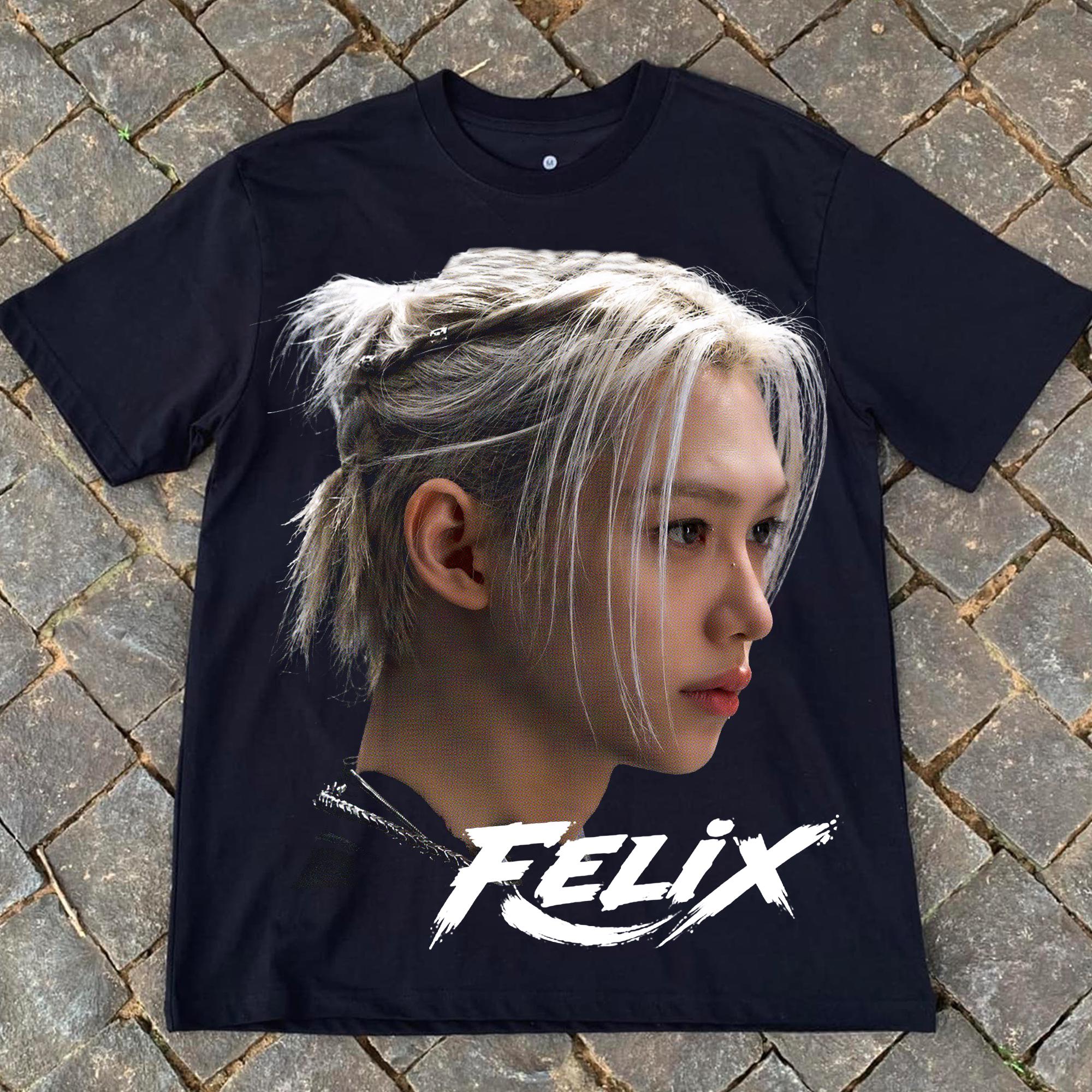 タ*ん様 【新品】StrayKids フィリックス Tシャツ RUN IT スキ Stray Kids Felix Run It Shirt, Stray Kids This and That Sweatshirt