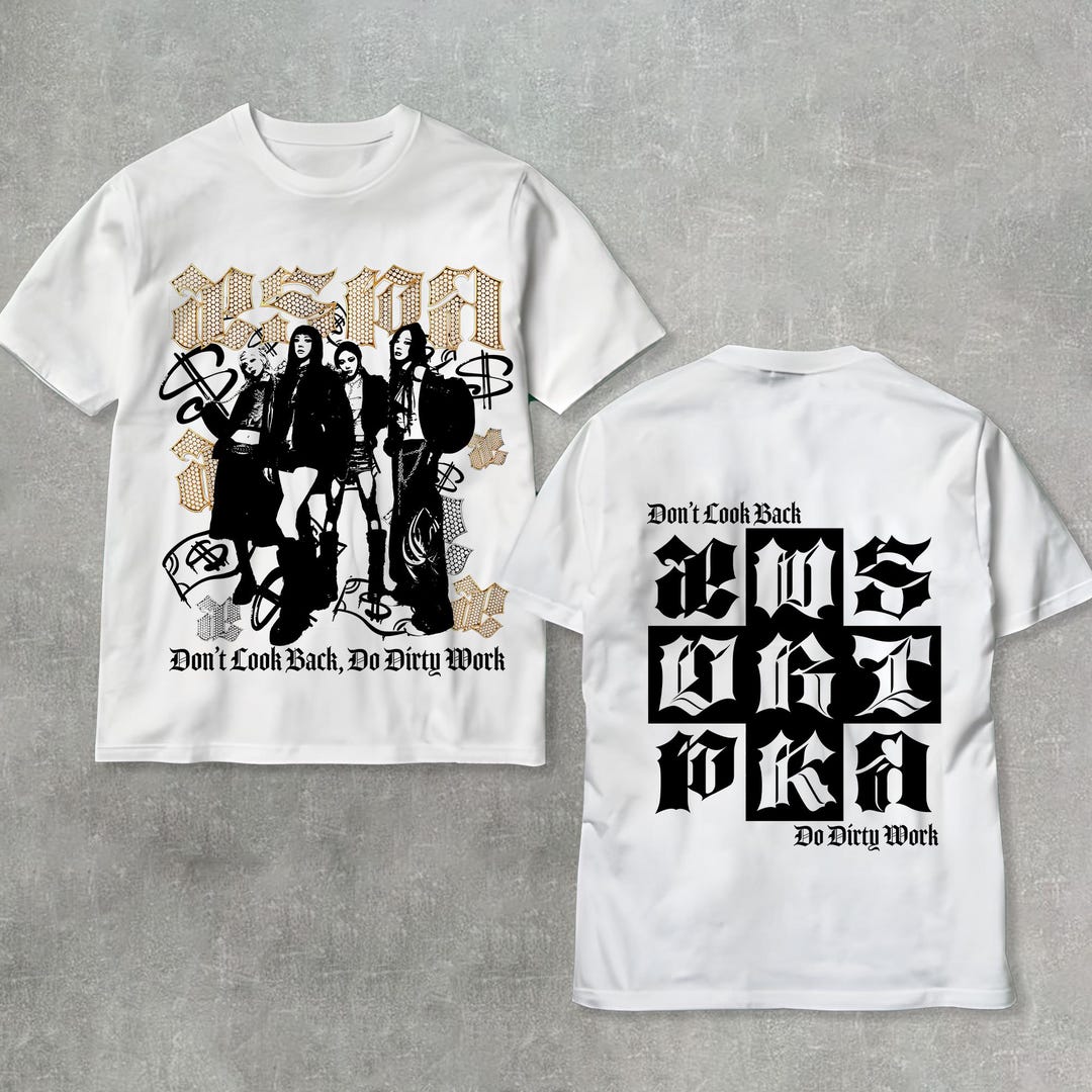 Retro Aespa Dirty Work Shirt, Dirty Work Sweatshirt, Aespa