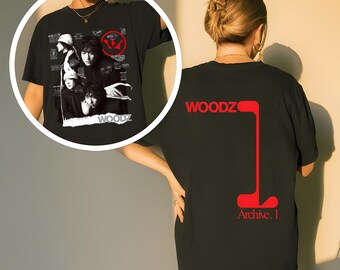 WOODZ Archive 1 Tracklist T-shirt, Woodz Slide Strum Mute Shirt