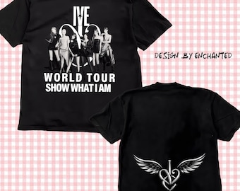 Ive Show What I Am World Tour in US T-shirt, Ive REVIVE Plus Shirt