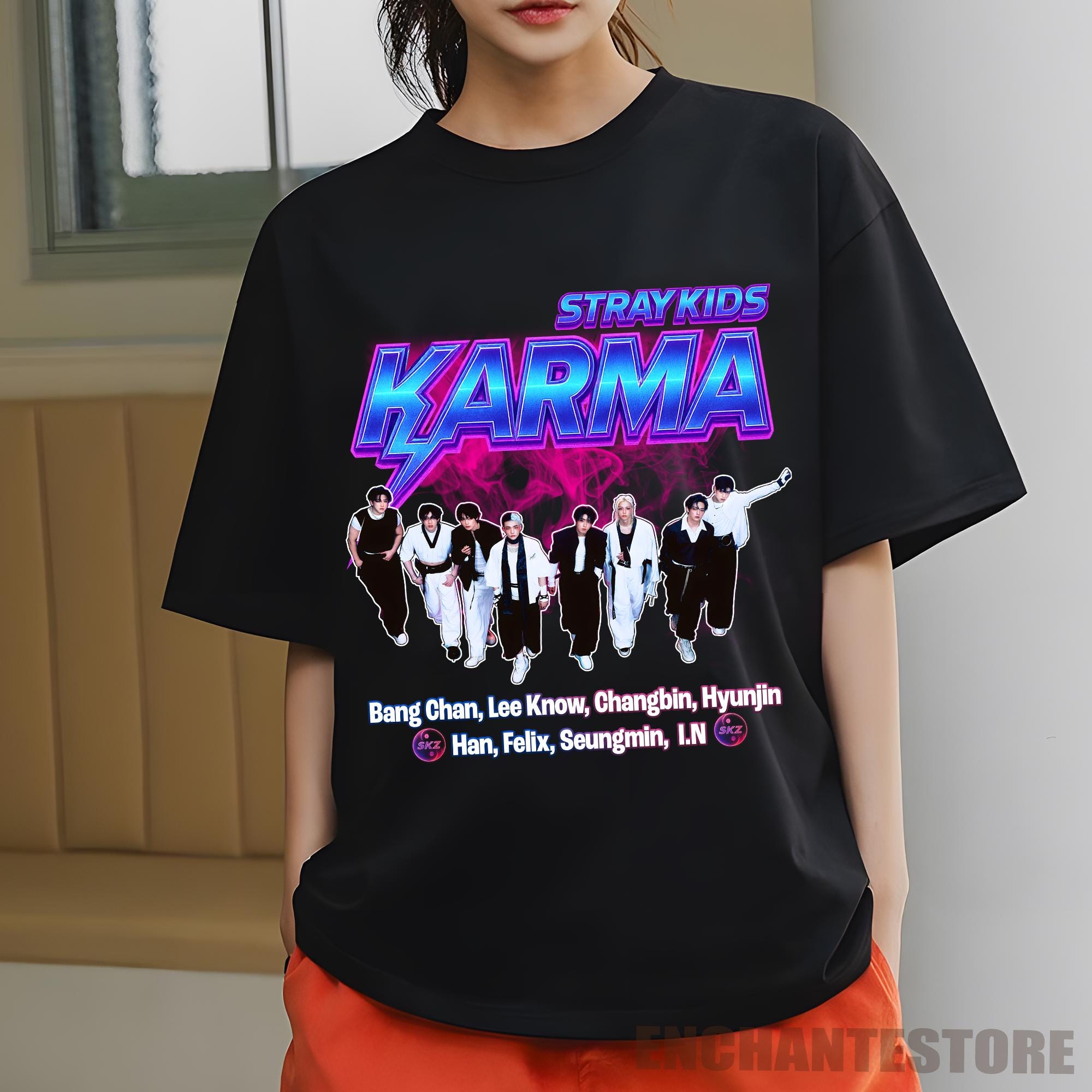 Retro Stray Kids Karma Shirt, SKZ Karma Beep Sweatshirt, Stray