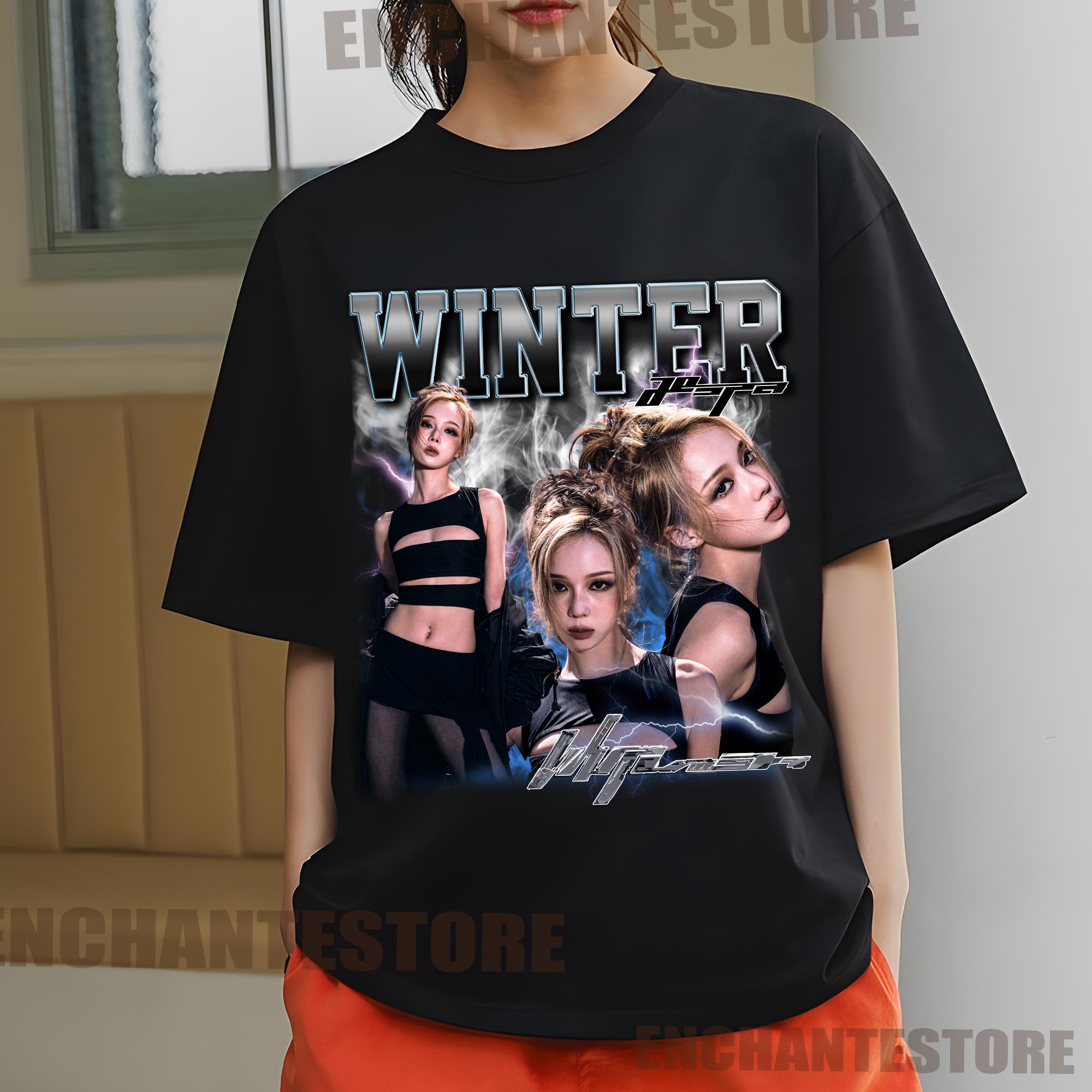 Aespa Whiplash Shirt, Aespa Winter Whiplash Shirt, AESPA Synk