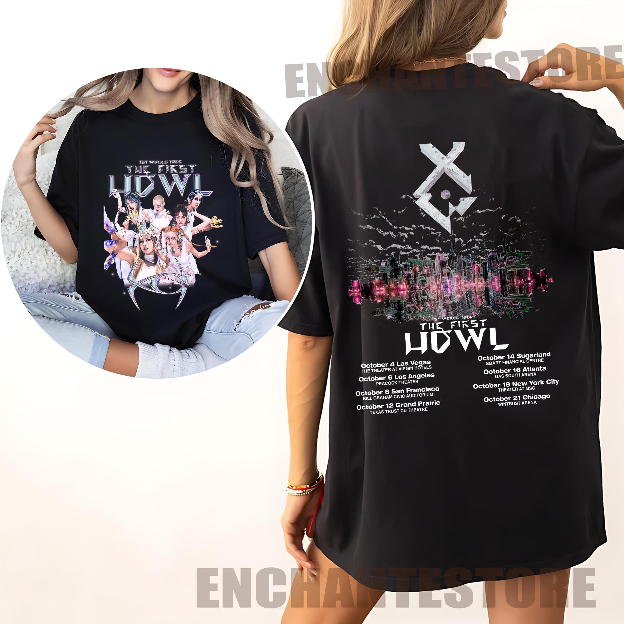 Retro XG 1st World Tour Shirt, Xg the First HOWL Sweatshirt, Xg