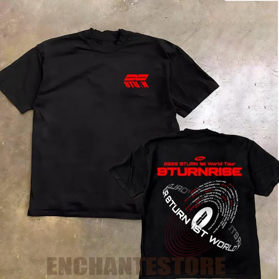 8turn 1st World Tour Shirt, 8turn Kpop Tshirt, 8turnrise