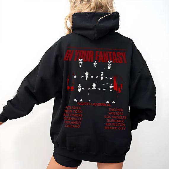 Ateez 2025 World Tour in Your Fantasy Zip Hoodie, ATEEZ Golden