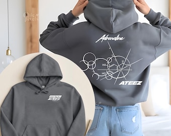 Ateez World Tour the Fellowship Unisex Hoodie | Like A Thunder - Etsy