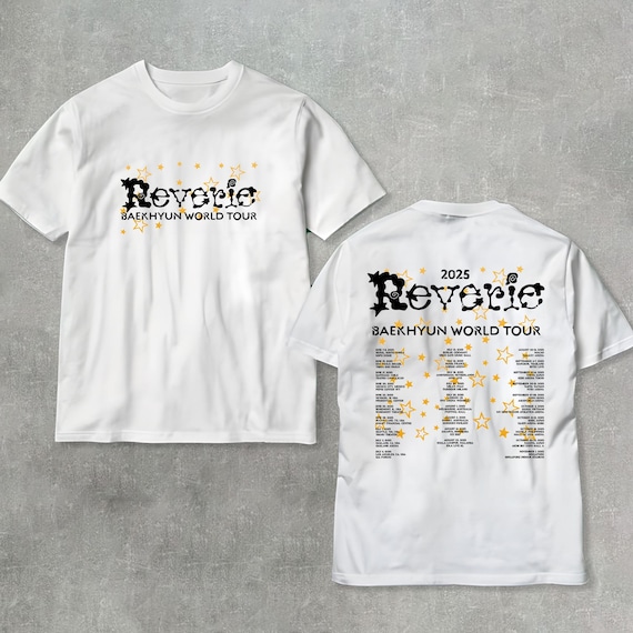 Baekhyun Reverie Tour 2025 Shirt, 2025 BAEKHYUN World Tour