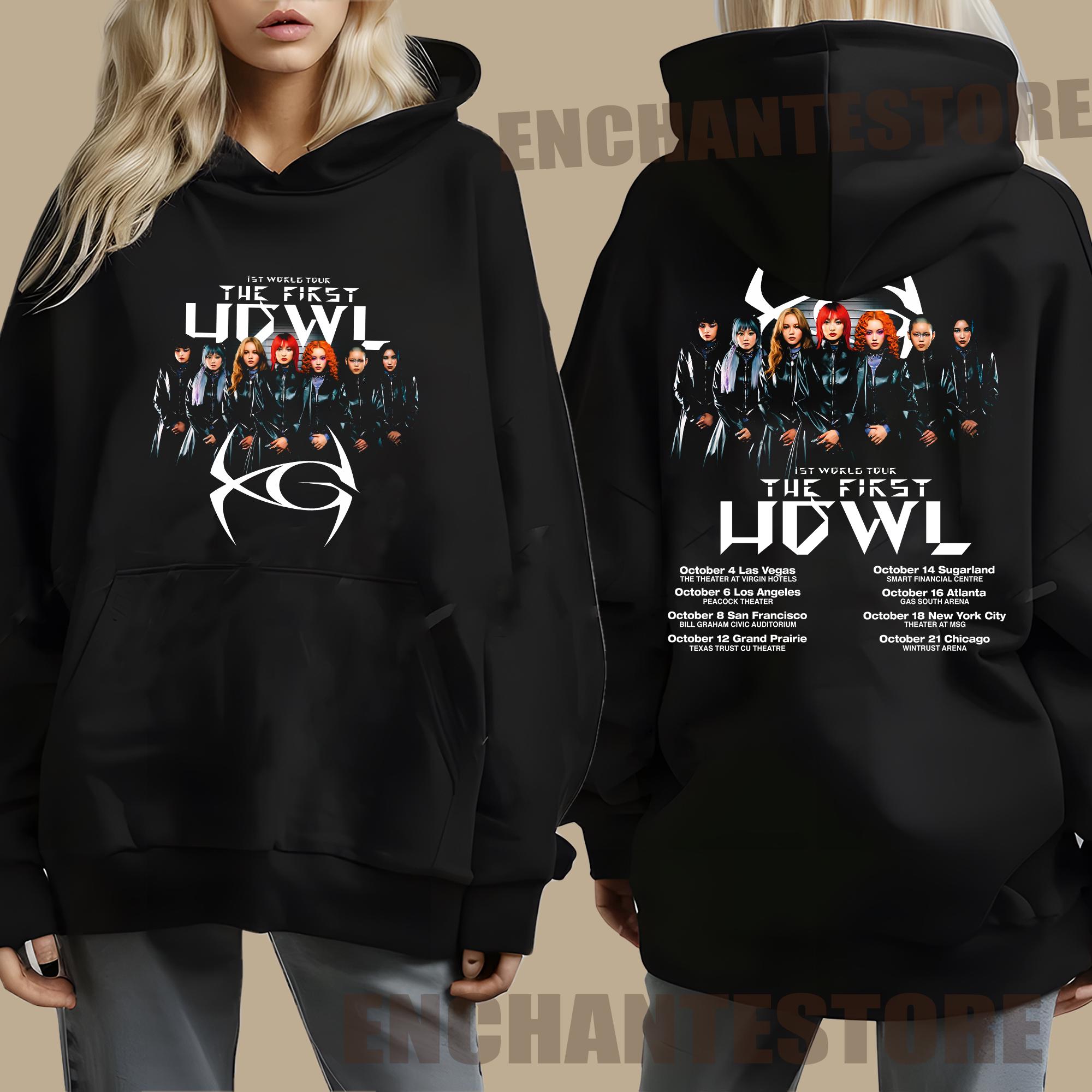 Retro XG 1st World Tour Shirt, Xg the First HOWL Sweatshirt, Xg