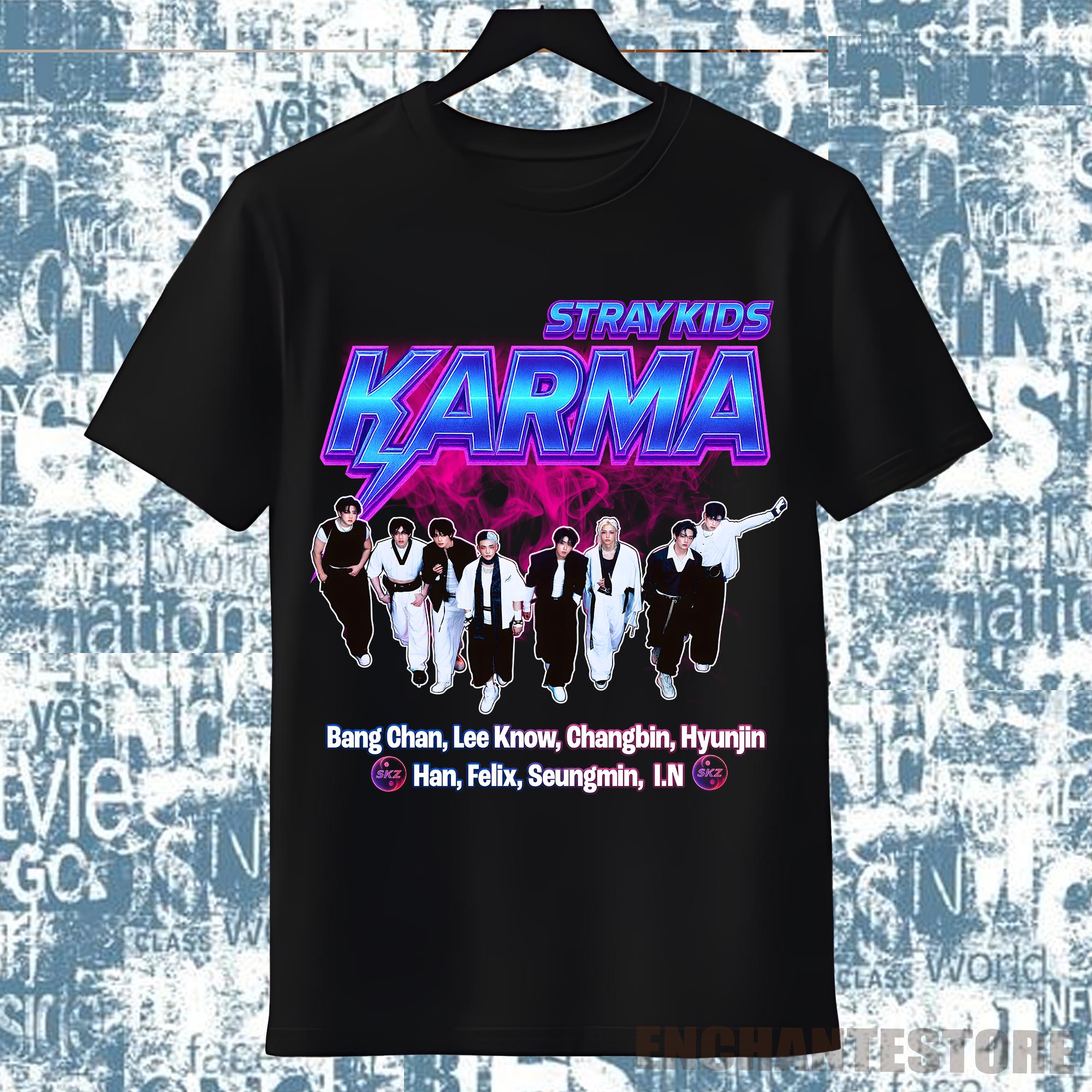 Retro Stray Kids Karma Shirt, SKZ Karma Beep Sweatshirt, Stray