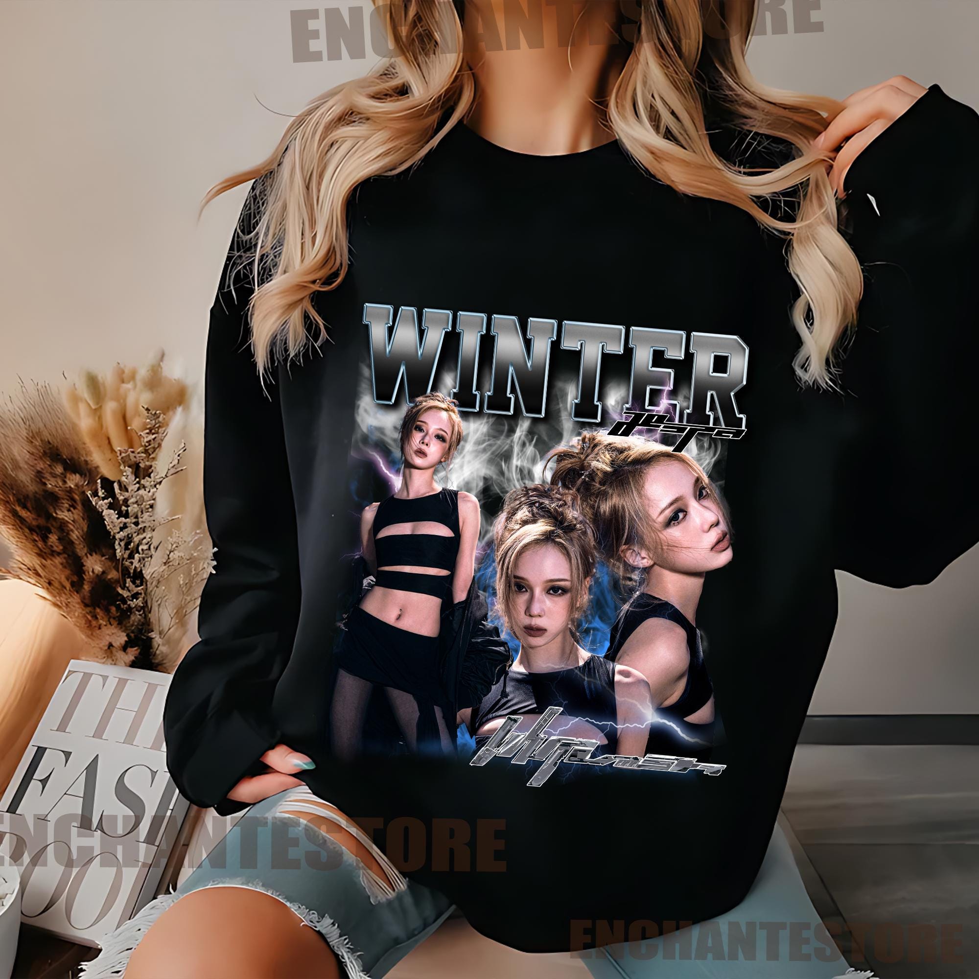 Aespa Whiplash Shirt, Aespa Winter Whiplash Shirt, AESPA Synk