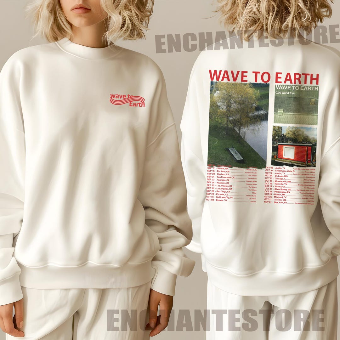 Wave to Earth 0.03 Tour 2024 Sweatshirt, Wave to Earth Kpop
