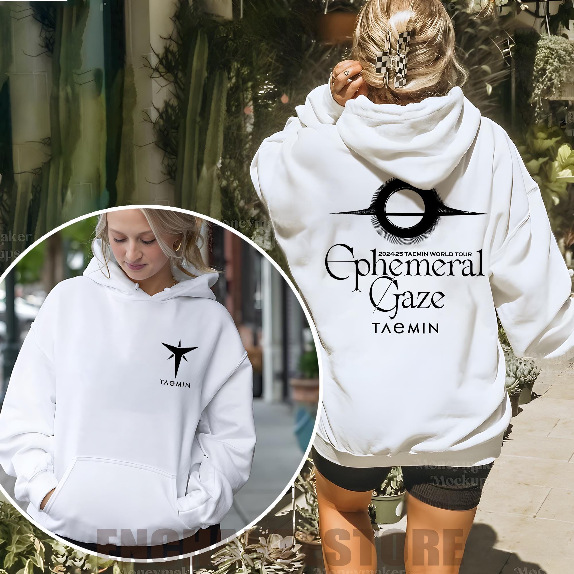 SHINee - TAEMIN パーカー フーディ Ephemeral Gaze パーカーのみ Taemin Ephemeral Gaze Hoodie, 2025 Ephemeral Gaze Taemin