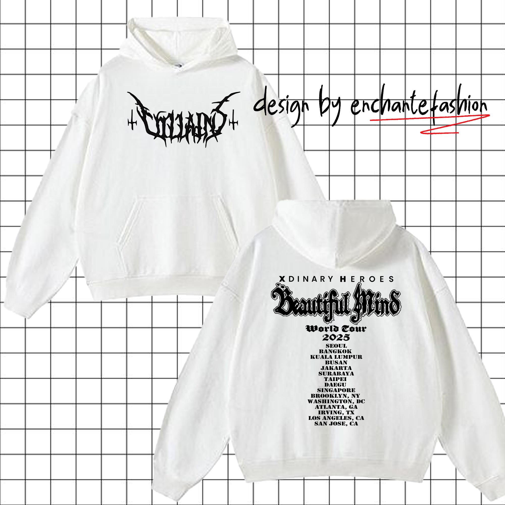 Xdinary Heroes Beautiful Mind World Tour Shirt, Xdinary