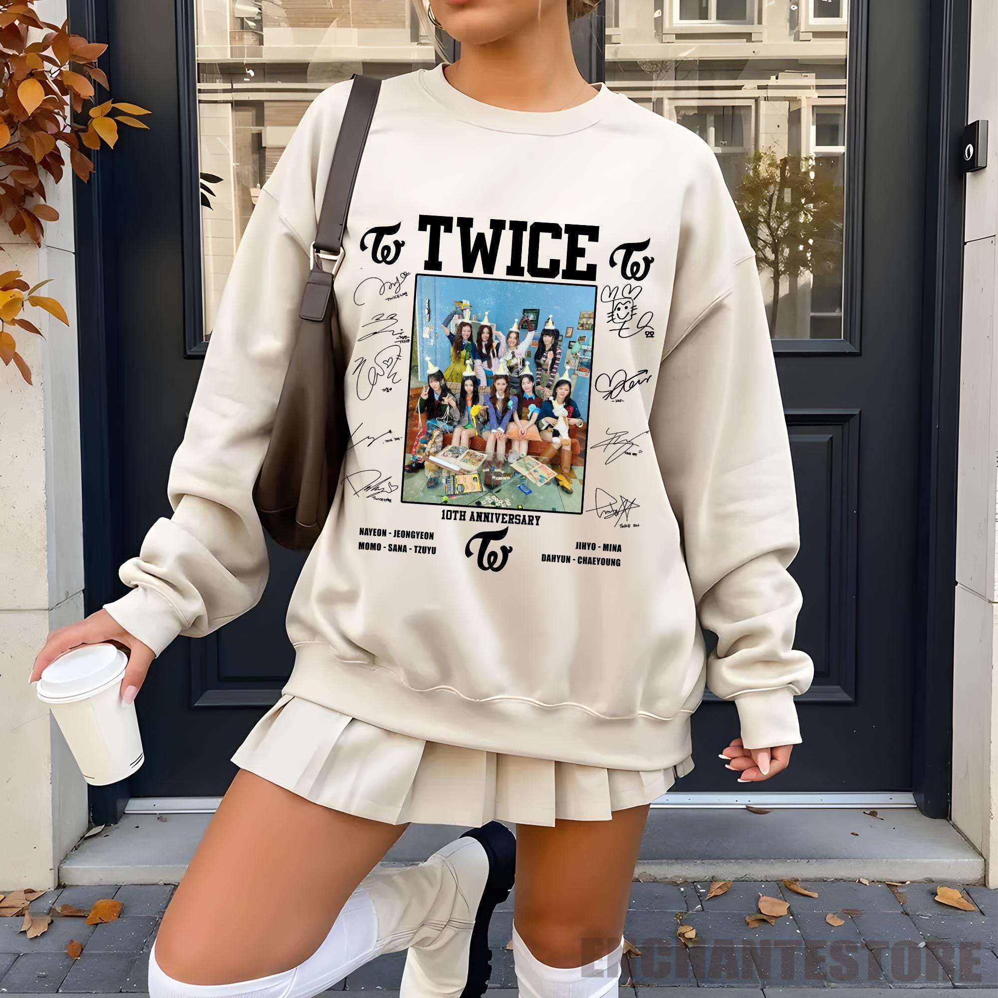Retro TWICE 10th Anniversary Shirt, Twice TEN: the Story Goes on