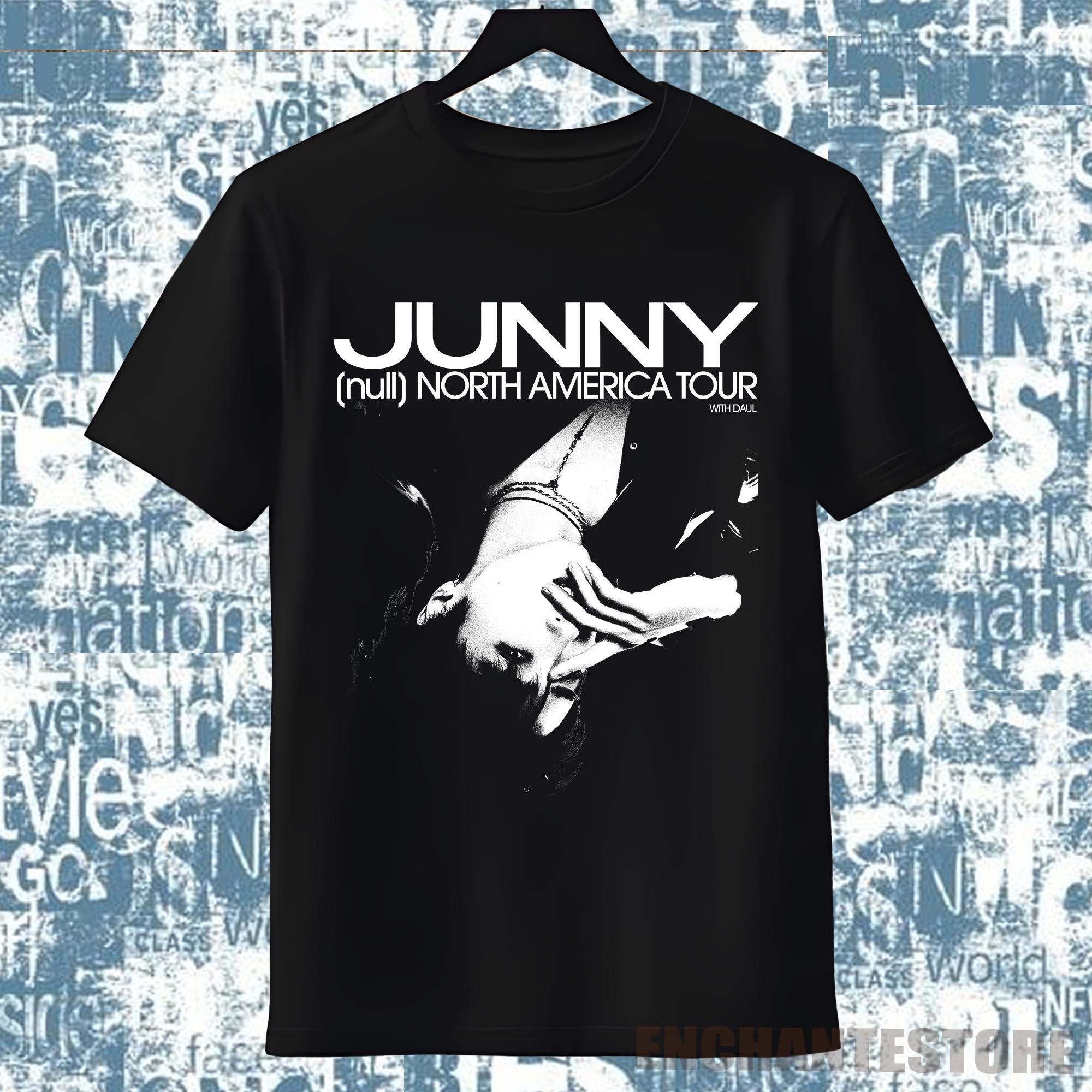 Junny Null North America Tour With Daul Shirt, Junny Tour 2026