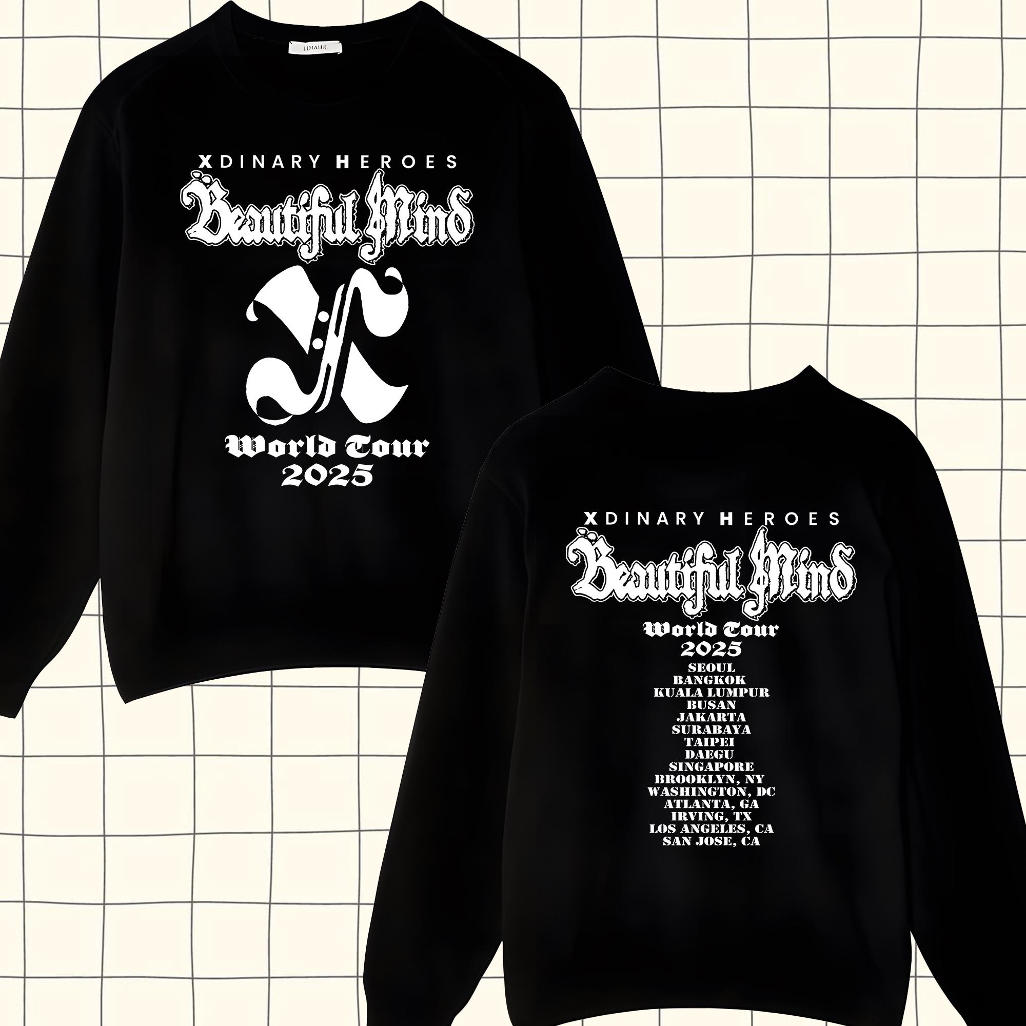 Xdinary Heroes Beautiful Mind World Tour Shirt, Xdinary Heroes