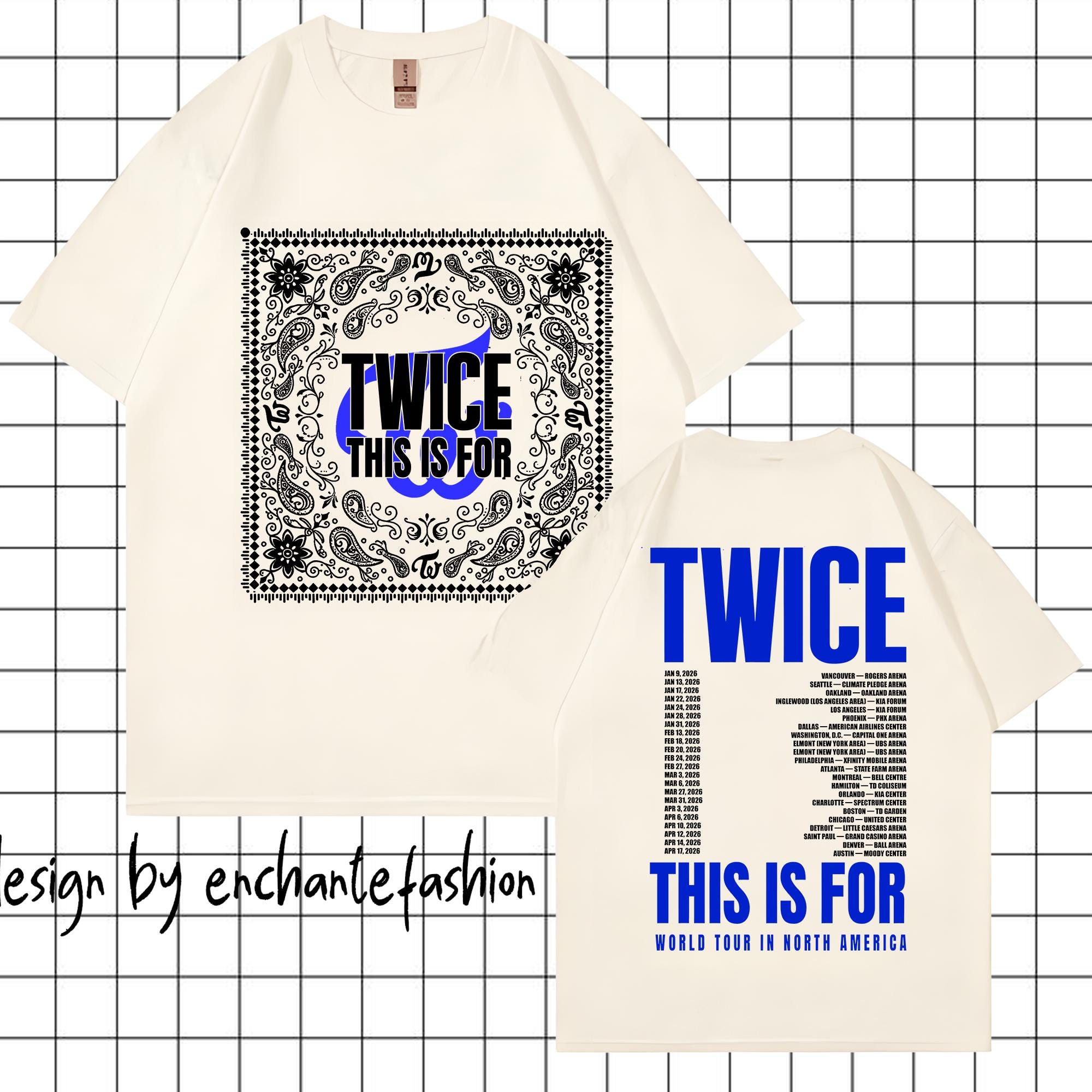 Twice This is for World Tour in US 2026 Shirt, Twice You+me Shirt