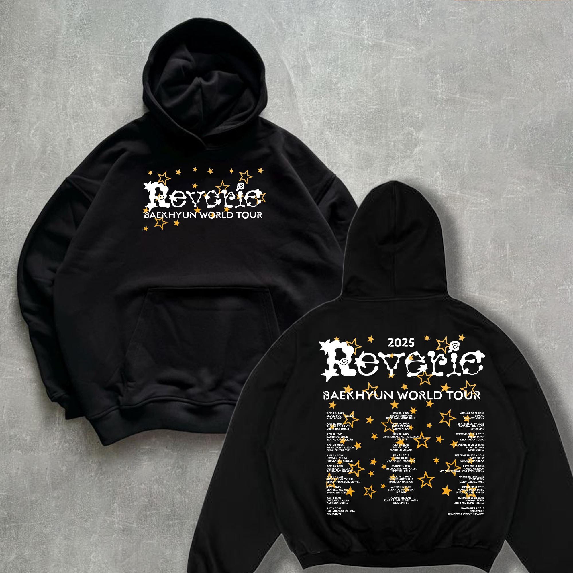 EXOベッキョン2025 BAEKHYUN Reverie ソウルコンTシャツ EXOベッキョン2025 BAEKHYUN Reverie ソウルコンTシャツ