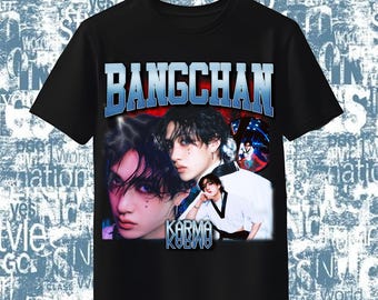 Stray Kids Karma Bang Chan T-shirt, Stray Kids Kpop Fan Tee