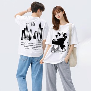 I-DLE World Tour Syncopation Shirt, Kpop Girl Group Concert Tee