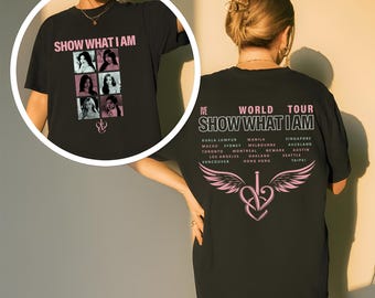 Ive Show What I Am World Tour T-shirt, Ive REVIVE Plus Shirt, Ive