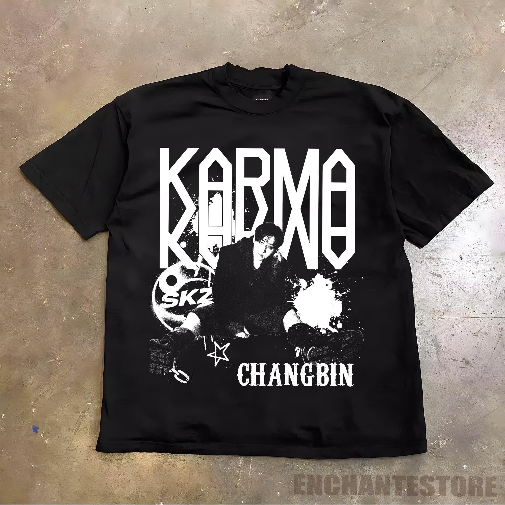 Retro Stray Kids Changbin Ceremony Shirt, SKZ Karma Sweatshirt
