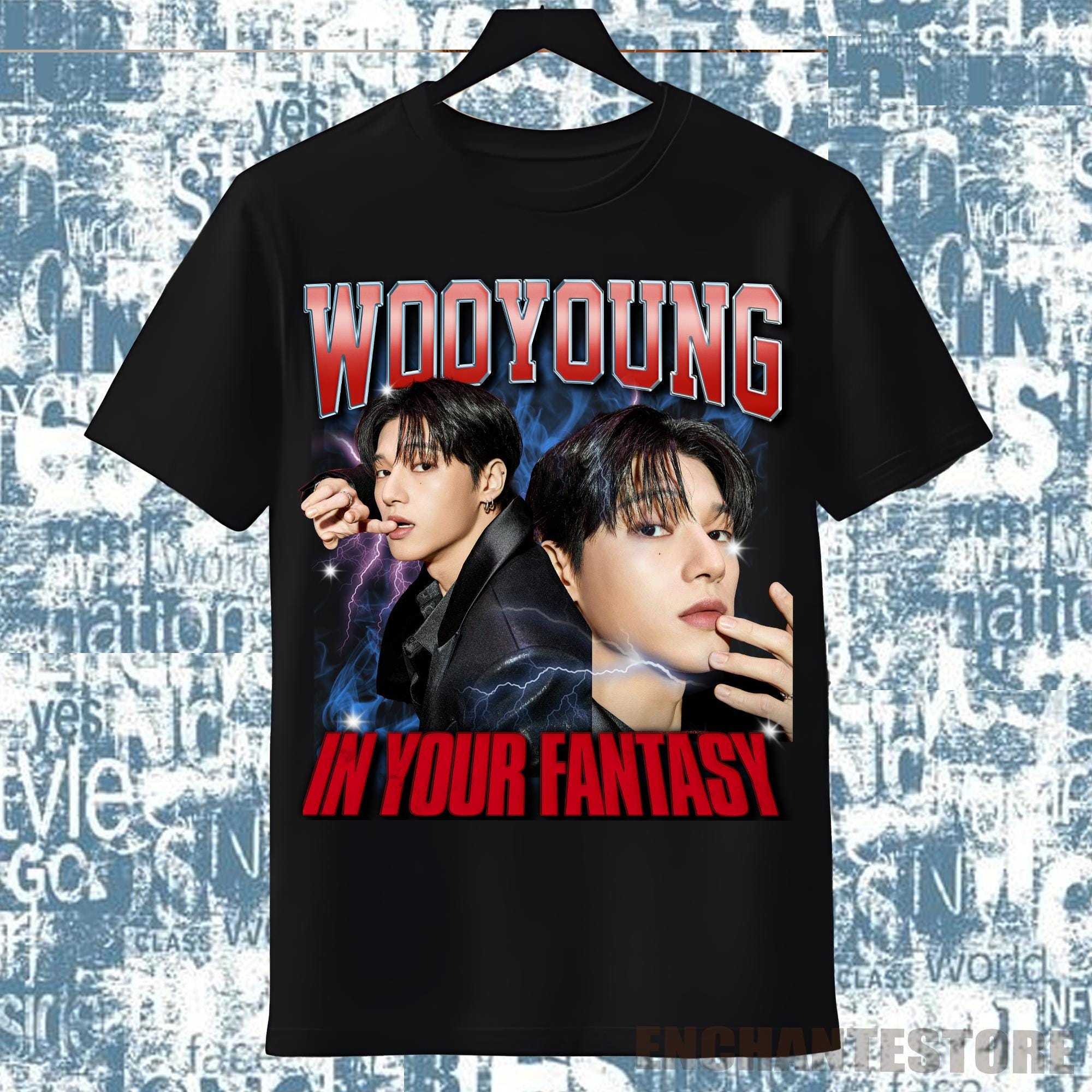 Ateez Wooyoung Shirt, Ateez 2025 World Tour in Your Fantasy