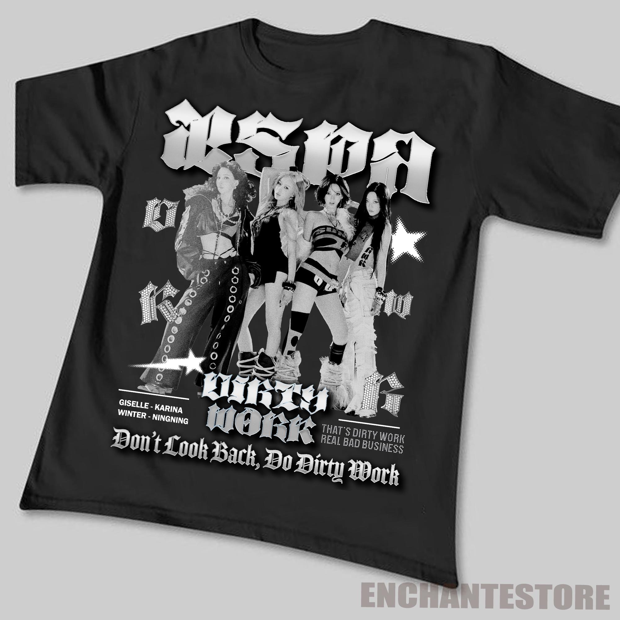 Aespa Dirty Work Shirt - Etsy