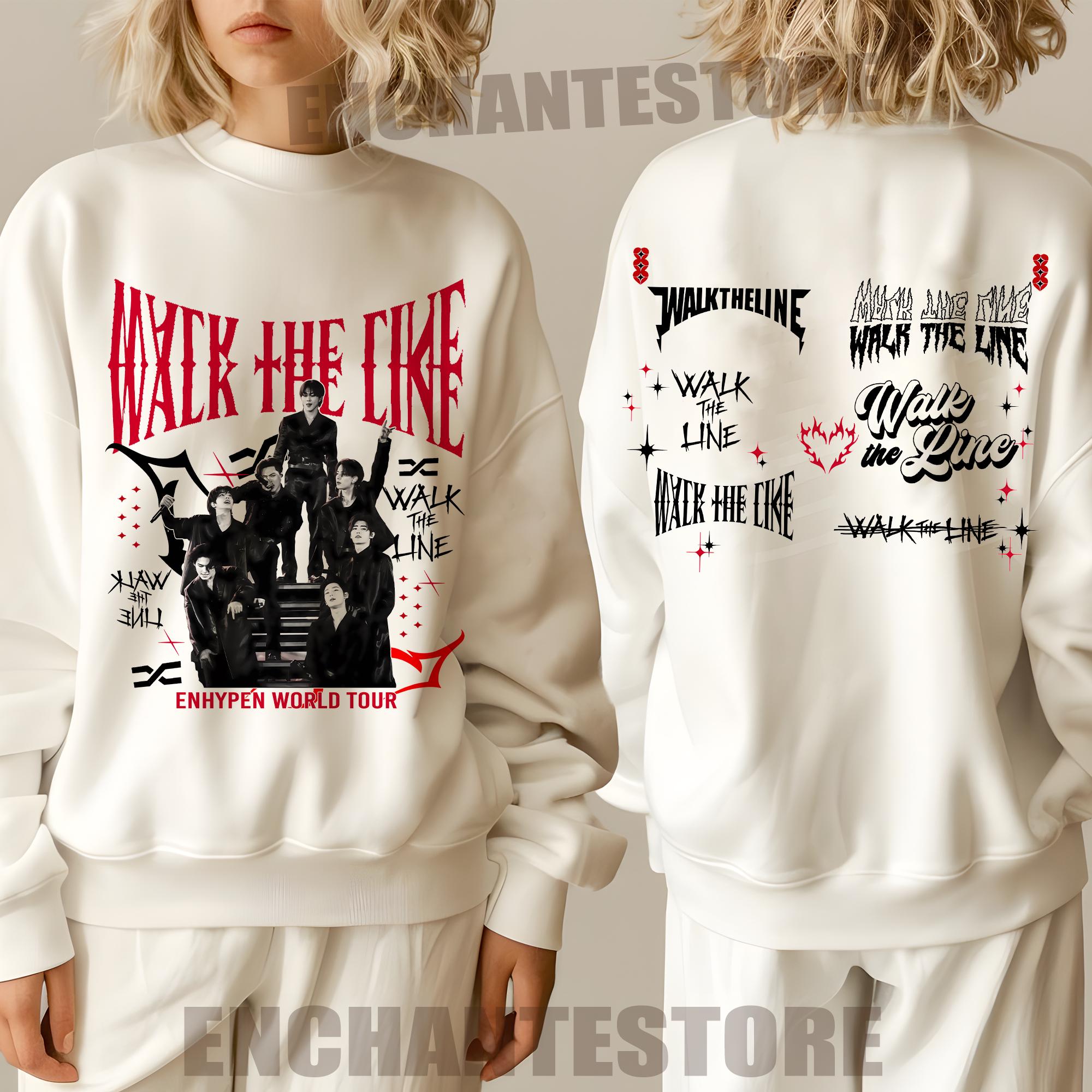 Walk the Line Enhypen Hoodie - Etsy