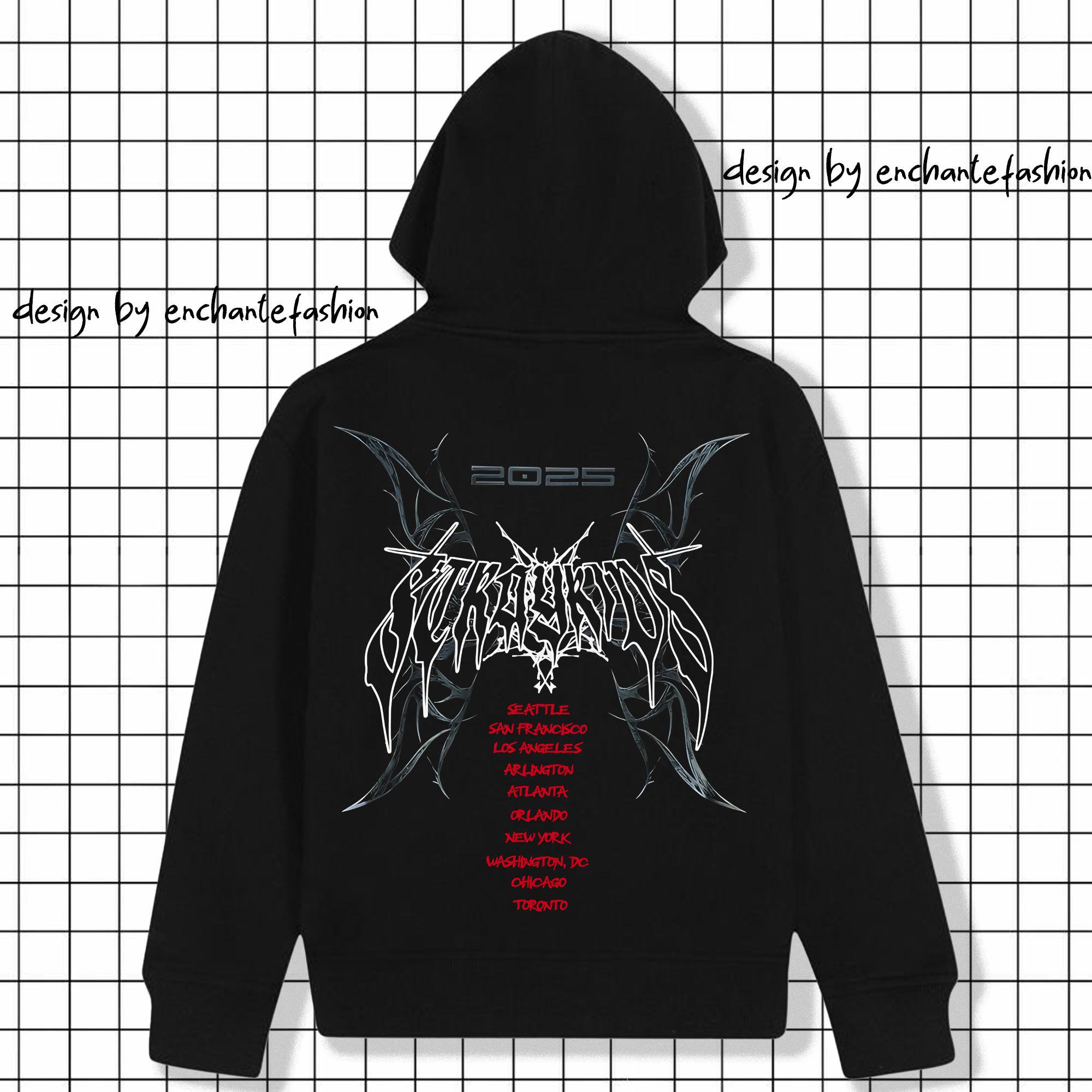 2025 Domiate World Tour in Zip Hoodie Stray Kids Domiate World