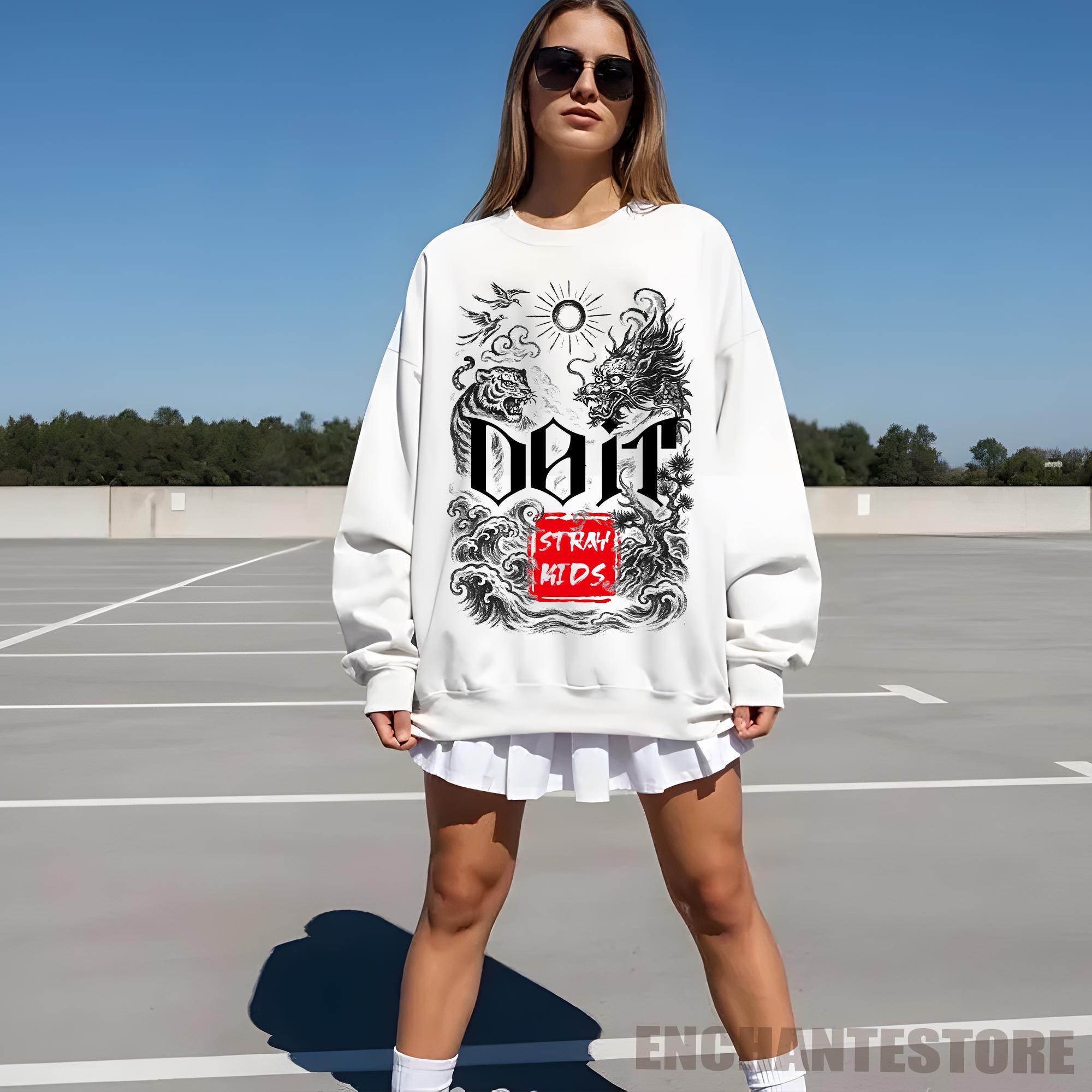 Stray Kids Do It Sweatshirt, Stray Kids World Tour Dominate