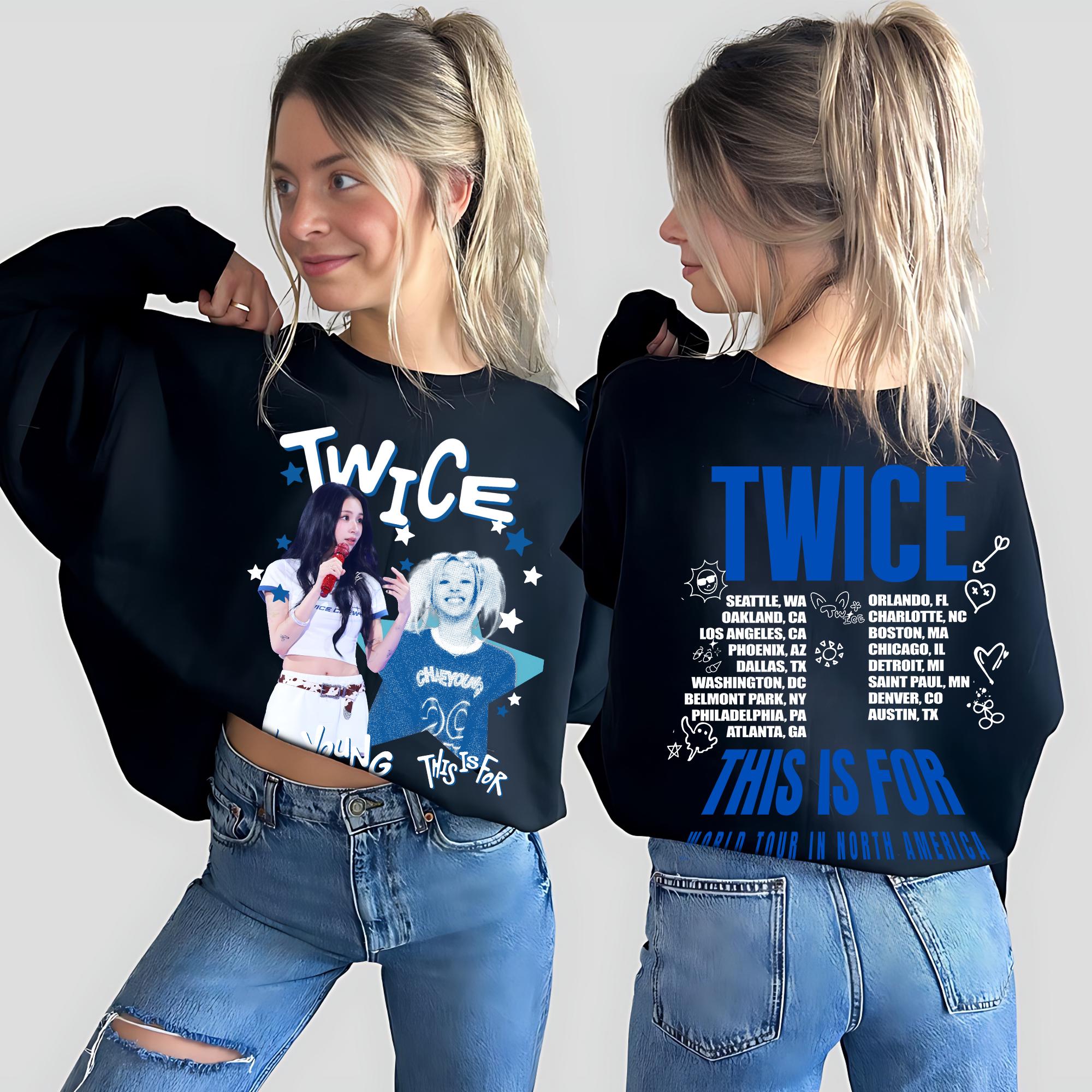 Twice Chaeyoung World Tour Shirt, Twice This is for World Tour