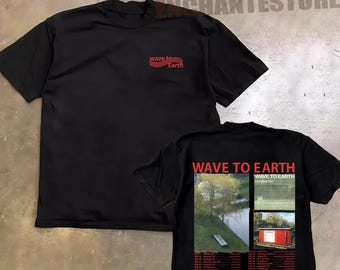 wave to earth 2024 0.03 World tour Tシャツ Wave To Earth 0.03 World Tour 2024 Play With Earth T-Shirts
