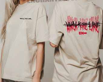 ENHYPEN walktheline Tシャツ ロンT ENHYPEN WALK THE LINE ツアー Tシャツ ロンT L公式 - メルカリ