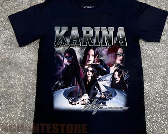 Retro Aespa Karina Shirt, Aespa Whiplash Shirt, AESPA Synk
