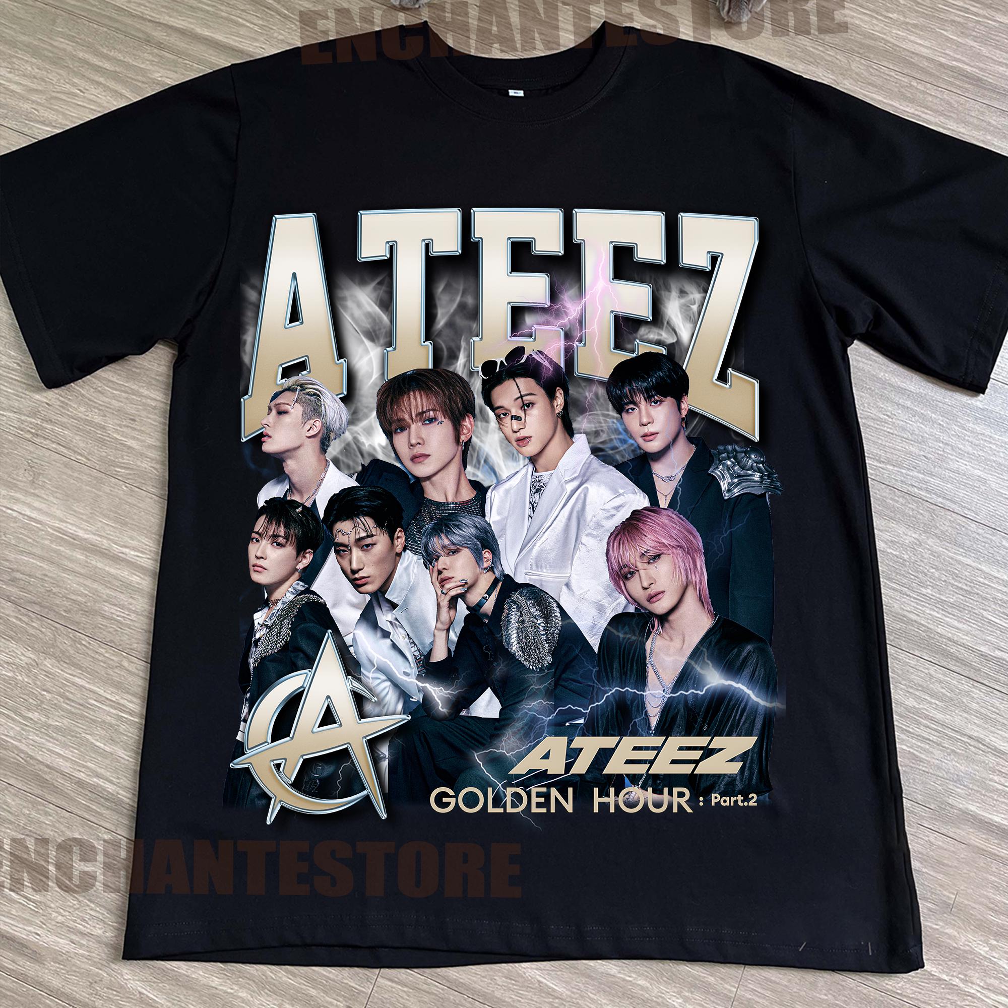 ATEEZ Unisex's Standard Official Tour Merch Cities T-Shirt